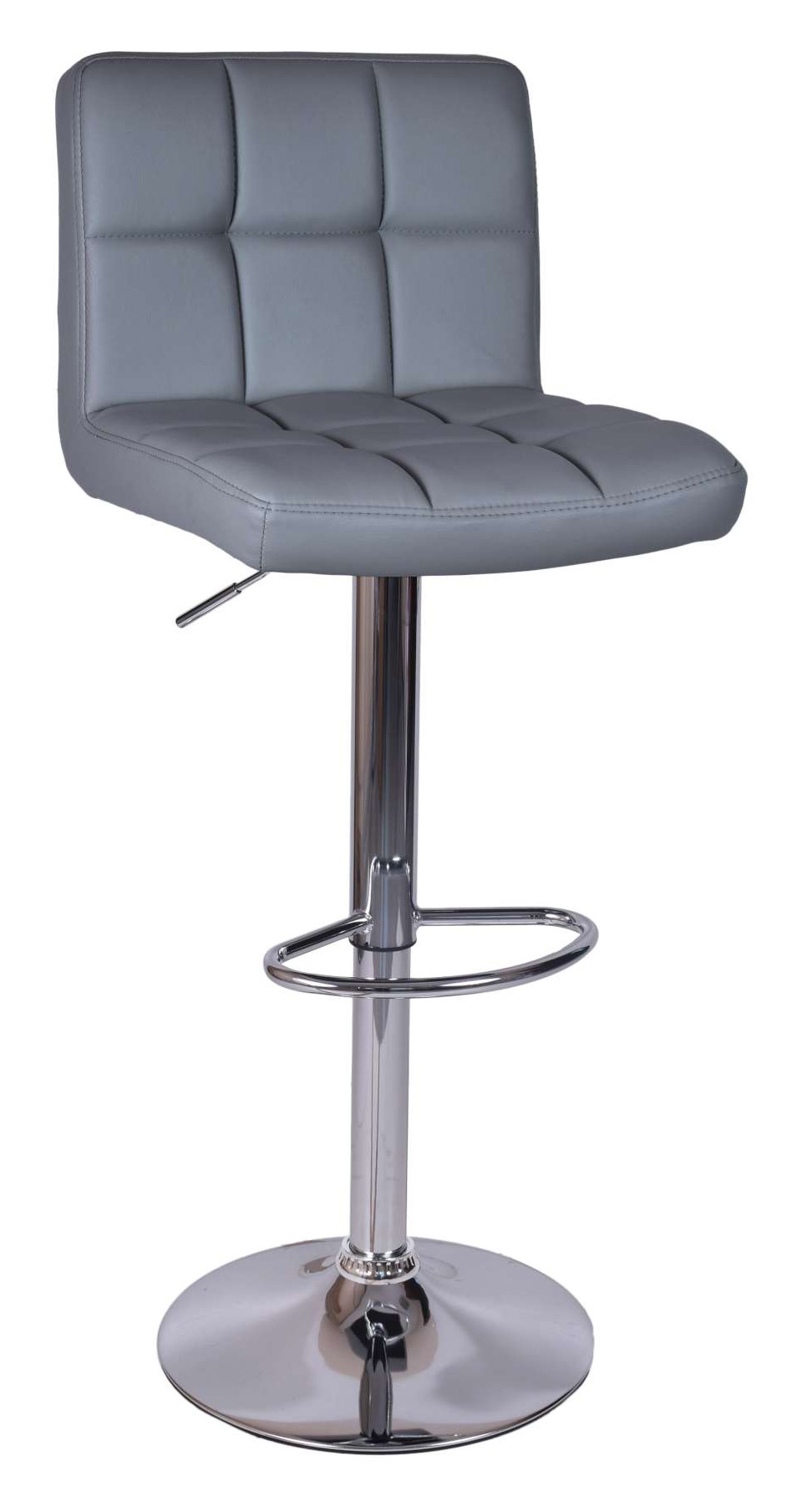 Krzesło barowe ARAKO szare