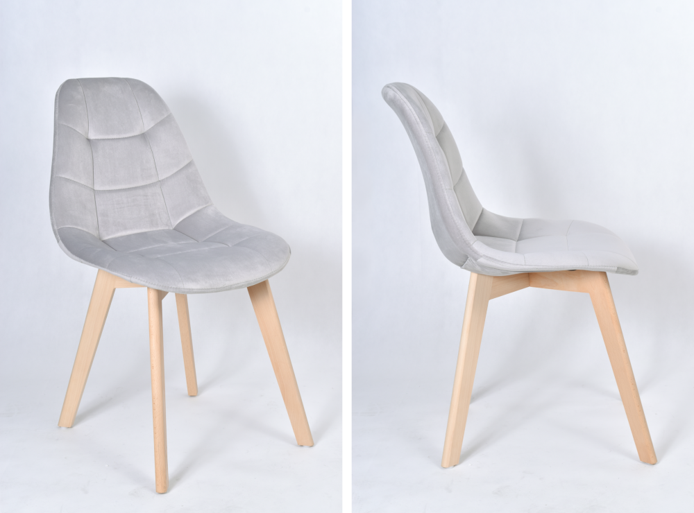krzeslo tapicerowane welur aksamit austin