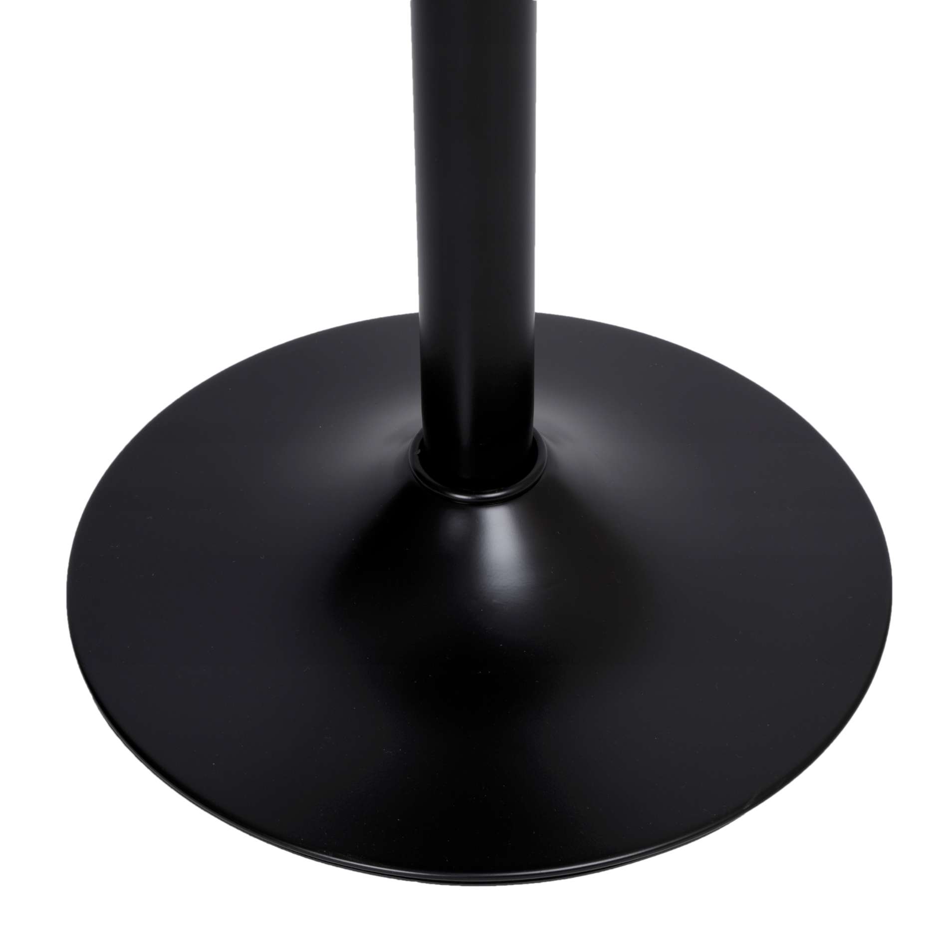 Krzesło barowe CYDRO BLACK welurowe ciemnozielone VELVET