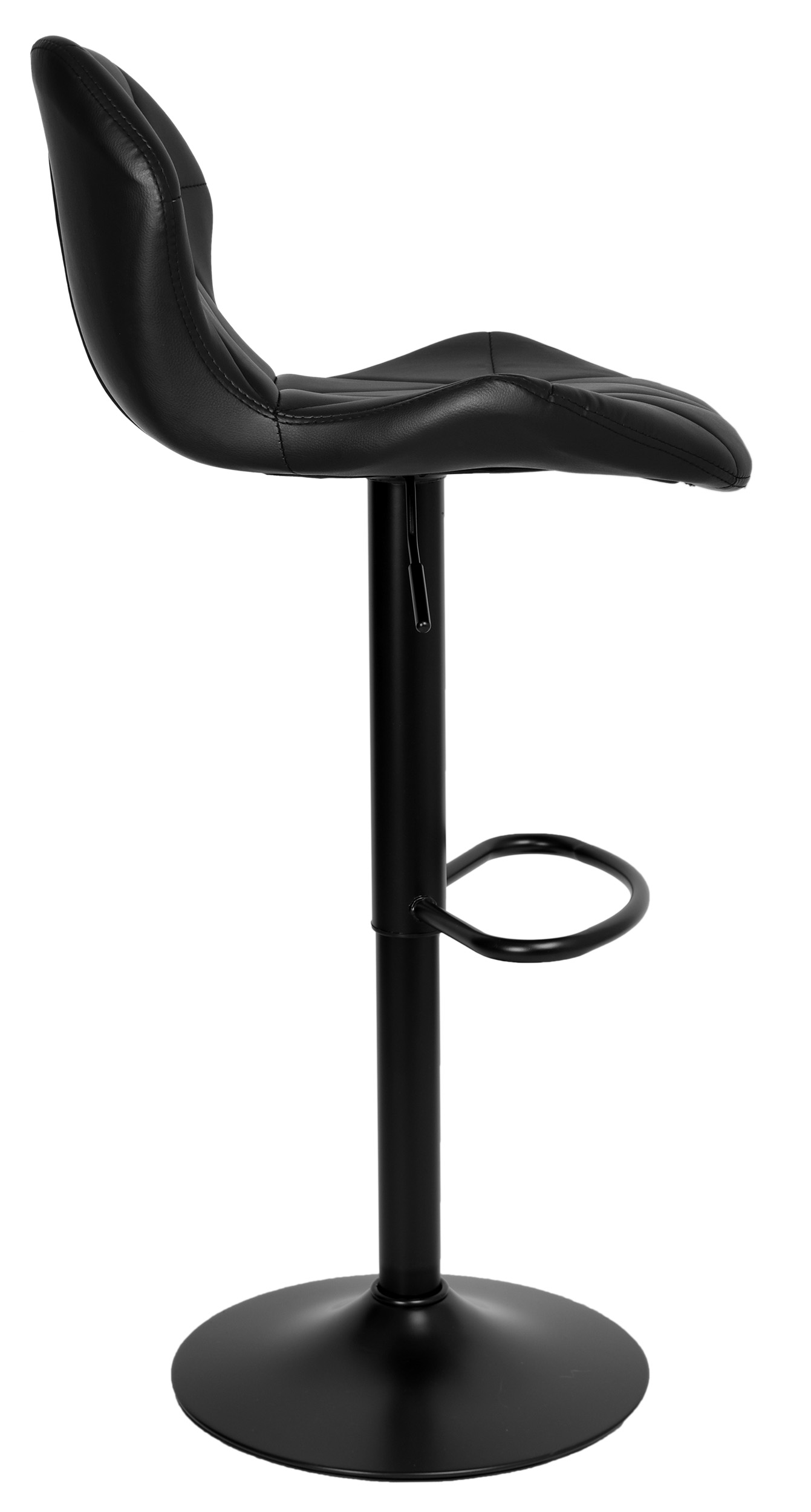 Krzesło barowe GORDON BLACK czarne