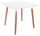 Stół kwadratowy Massimo 80x80cm - biały