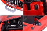 Samochód elektryczny dla dzieci MERCEDES AMG GTR czerwony ST.