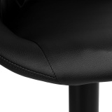 Krzesło barowe CYDRO BLACK czarne